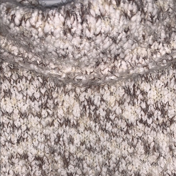 fuzzy cowl neck sweater - Picture 2 of 2